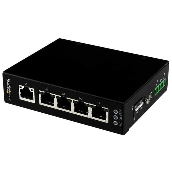 Startech 5 Port Ethernet 1gb Commuter Switch Svart One Size / EU Plug