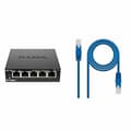 Miniatyrbilde 2 av 2: Svitsj D-Link DGS-105 2 Gbps