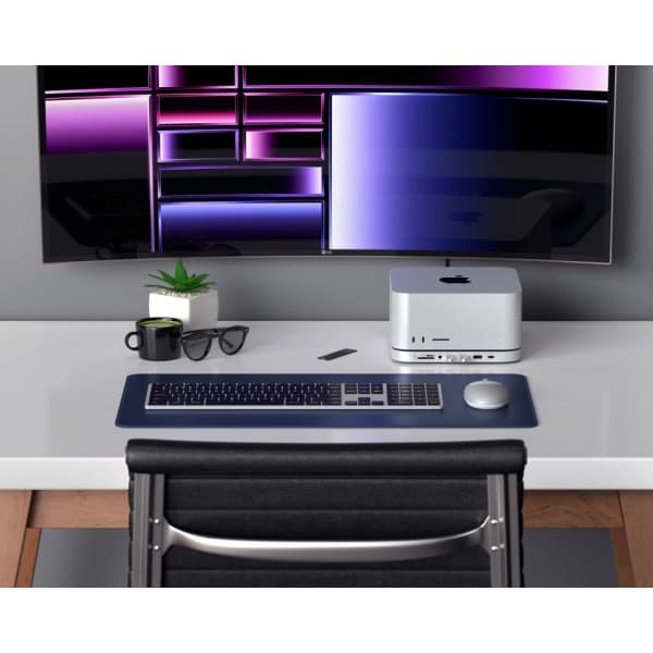Satechi Stand Hub for Mac mini -telakka, hopea