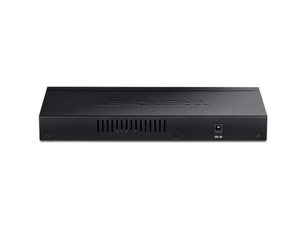 TRENDnet TPE-BG380 - Version v1.0R - switch - ohanterad - 8 x Gigabit Ethernet - väggmonterbar - PoE++ (230 W) - TAA-kompatibel