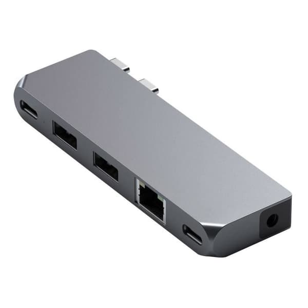 Hub USB-C - Satechi - Pro Hub Mini - 5 portar - Aluminium - Kompakt och Lätt