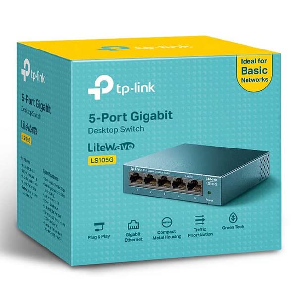 Tp-link Ls105gp Switch 5 Portar