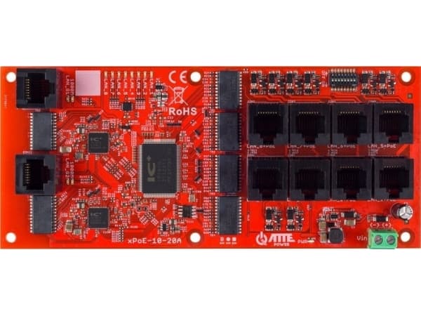 xPoE-10-20A-OF 10-PORT POE SWITCH ATTE
