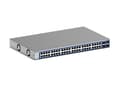 Miniatyrbilde 3 av 5: NETGEAR GS748T - V6 - switch - L3 Lite - smart - 48 x 10/100/1000 + 2 x Gigabit SFP + 2 x kombo-Gigabit SFP - stasjonær, rackmonterbar