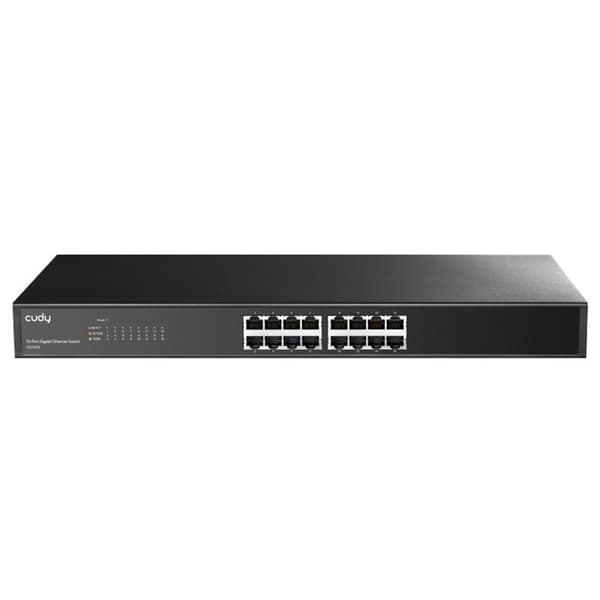 Cudy Gs1016 16 Port Unmanaged Gigabit Switch Svart