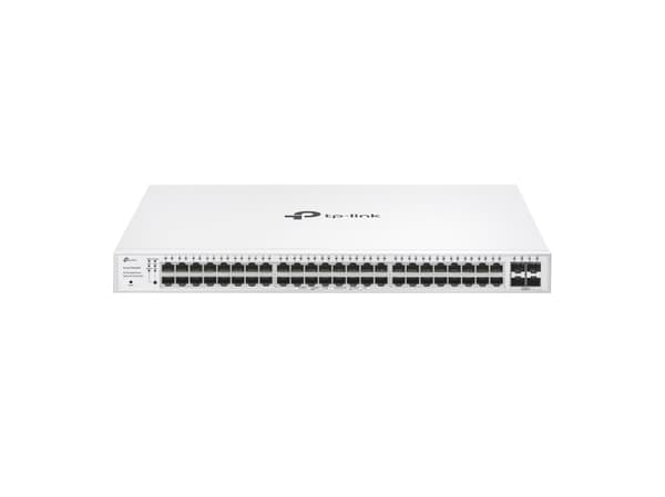 TP-Link Festa FS352G, L2/L2+, Gigabit Ethernet (10/100/1000), Strøm over Ethernet (PoE), Rack-montering Hvit