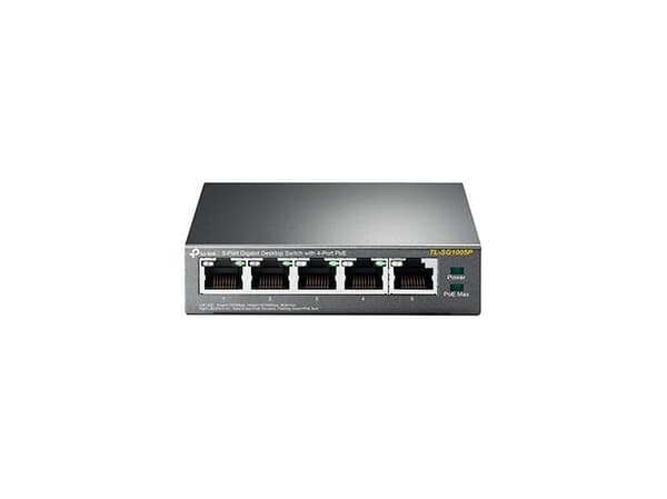 TP-Link TL-SG1005P, Ohanterad, Gigabit Ethernet (10/100/1000), Strömförsörjning via Ethernet (PoE) stöd