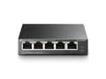 Miniatyrbild 1 av 5: TP-Link TL-SG1005P, Ohanterad, Gigabit Ethernet (10/100/1000), Strömförsörjning via Ethernet (PoE) stöd