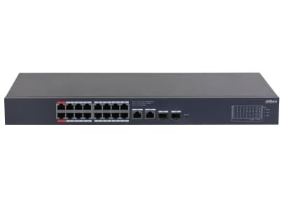 Dahua Technology CS4220-16GT-240, Håndtert, L2, Gigabit Ethernet (10/100/1000), Strøm over Ethernet (PoE), Rack-montering