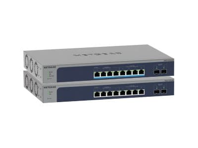NETGEAR MS510TXM, Håndtert, L2/L3/L4, 10G Ethernet (100/1000/10000), Full tosidig, Rack-montering Grå, Blå