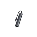 Miniatyrbild 3 av 4: Smal USB-C Hub med Satechi Single-Wing Ethernet Adapter Grå-Silver
