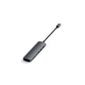 Miniatyrbild 4 av 4: Smal USB-C Hub med Satechi Single-Wing Ethernet Adapter Grå-Silver