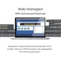 Miniatyrbild 4 av 4: Zyxel GS1900-24EP - Switch - Smart - 24 x 10/100/1000 (12 PoE) - Rackmonterbar, väggfäste - PoE (130 W)