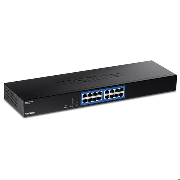 16-portars gigabit-rackswitch. TEG-S17