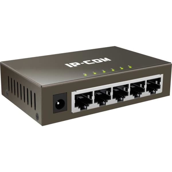 IP-COM-nätverk G1005 Nätverksswitch 5 portar 10/100/1000 Mbit/s