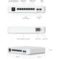 Miniatyrbillede 8 af 8: Ubiquiti UniFi USW-Pro-8-PoE - 8-port PoE-switch