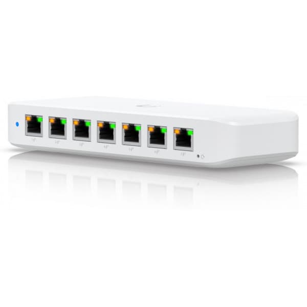 Ubiquiti UniFi USW-Ultra (42W) 8-port PoE switch uden strømforsyning Hvid