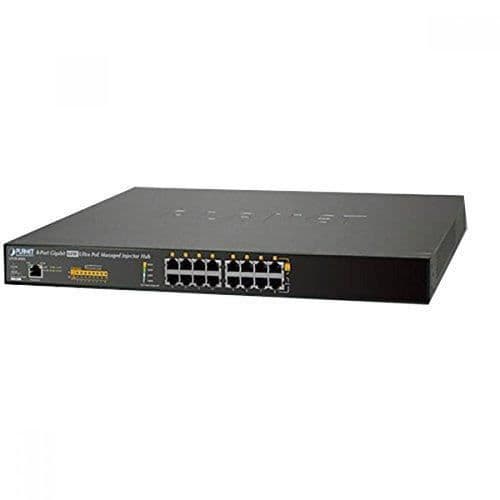 Planet UPOE-800G 54V Gigabit Ethernet PoE-adapter och injektor