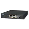 Miniatyrbild 1 av 4: Planet GSD-1008HP, Unmanaged, Gigabit Ethernet (10-100-1000), Full duplex, Ethernet-anslutning
