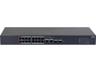 Dahua Technology DH-CS4226-24ET-375, hanterad, L2, Gigabit Ethernet (10/100/1000), Strömförsörjning via Ethernet (PoE) stöd, Rackmontering Svart