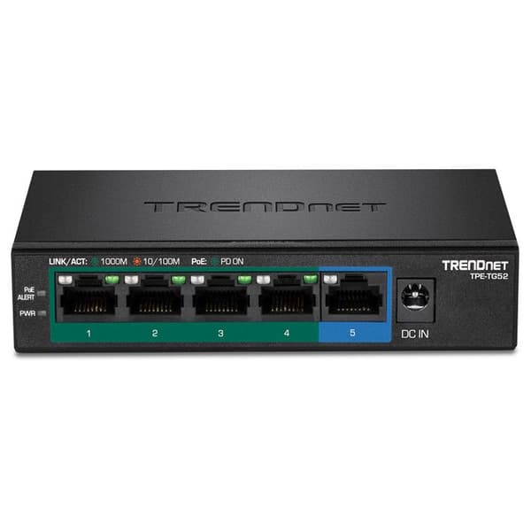 Switch - Trendnet - TPE-TG52 - 52 portar - Gigabit Ethernet - 2 års garanti