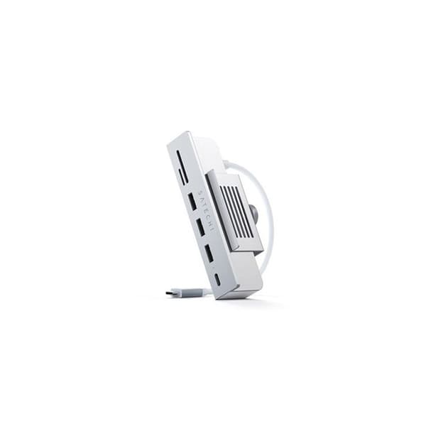 USB-hubb - Satechi - ST-UCICHS - 6 portar - Fäste för iMac 24'' - Aluminium Silver