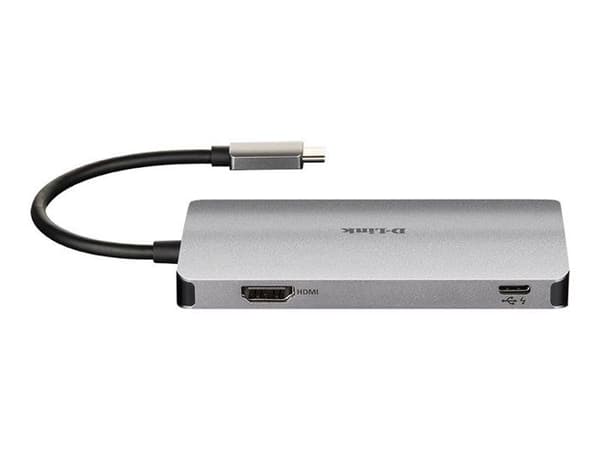 USB-C Hub 6-i-1 - D-Link - DUB-M610 - HDMI - 4K Ultra HD - Laddning 100 W