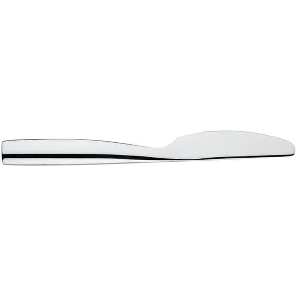 Alessi MW03/3 - KVM SWITCH - Klädd bordskniv i polerat Aisi 420 stål med präglad dekoration, set med 6 delar