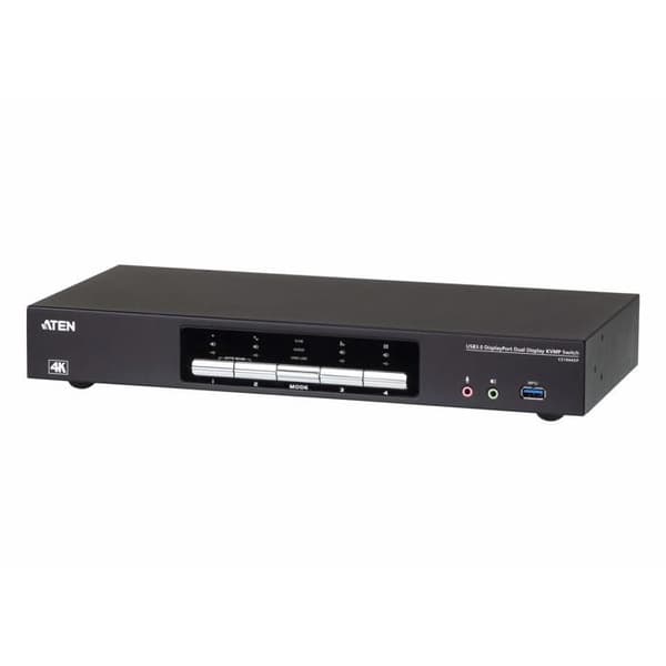 KVM Switch DisplayPort USB ALPEXE-2659 Svart