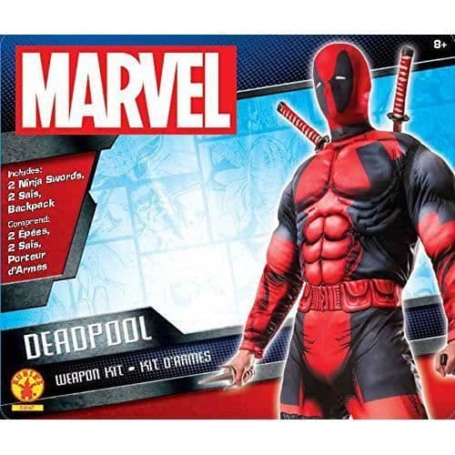 Rubies Costume Co 36067 - KVM SWITCH - Rubies-Official Costume - Rubies- Deadpool Kit- One Size- I-