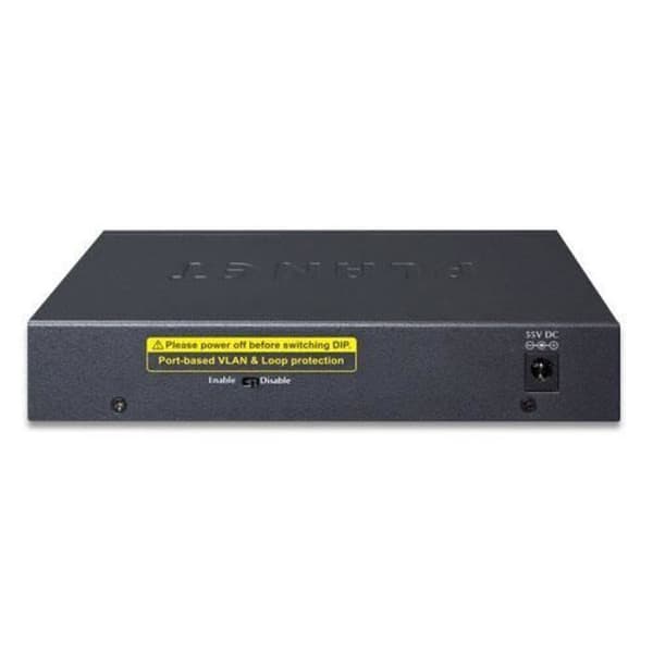 Planet GSD-604HP, Managed Network Switch, Gigabit Ethernet (10-100-1000), Ethernet-anslutning