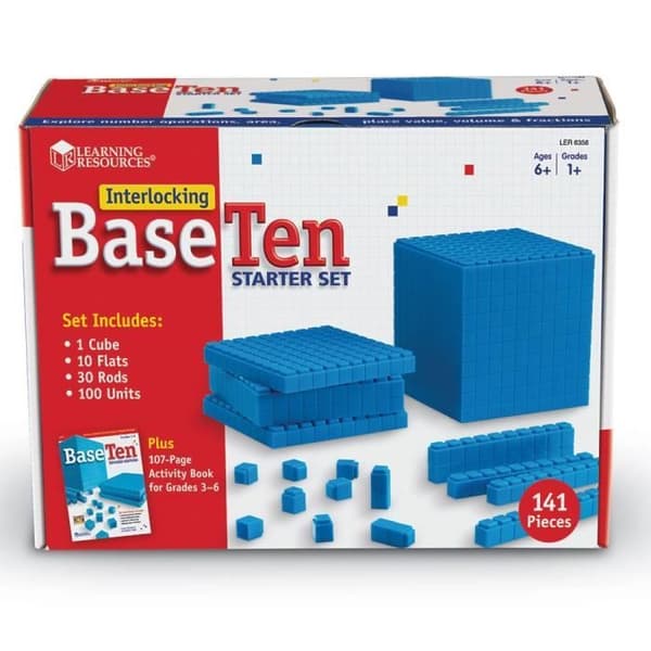 Kit för utbildning - Läromedel - LER6356 - Bas 10 - Hållbar plast - 100 enheter inkluderade