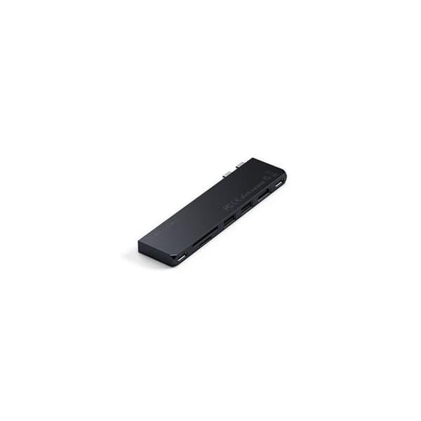 USB-C Hub - Satechi - Pro Slim - 6 portar - HDMI 4K - Modern aluminiumdesign