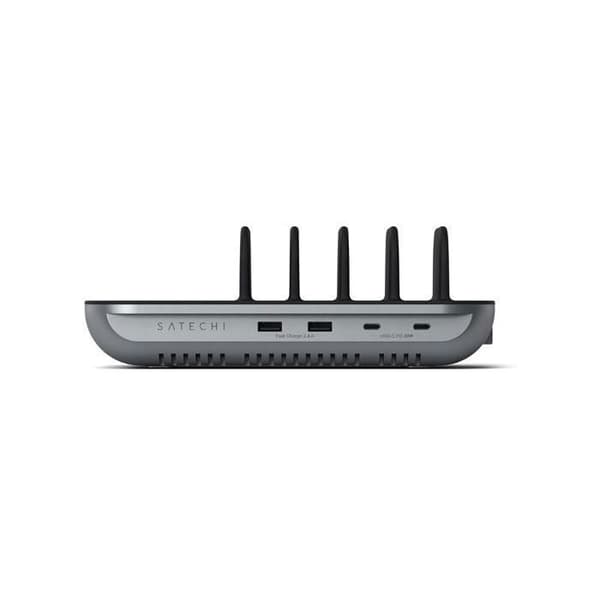 Laddstation - Satechi - Dock 5 - Trådlös laddning - 5 portar - USB-C och USB-A