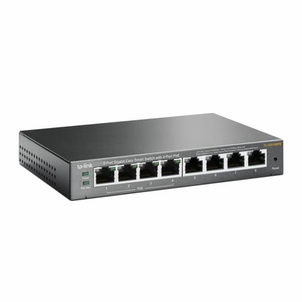 Skrivbords omkopplare TP-Link TL-SG108PE Grå