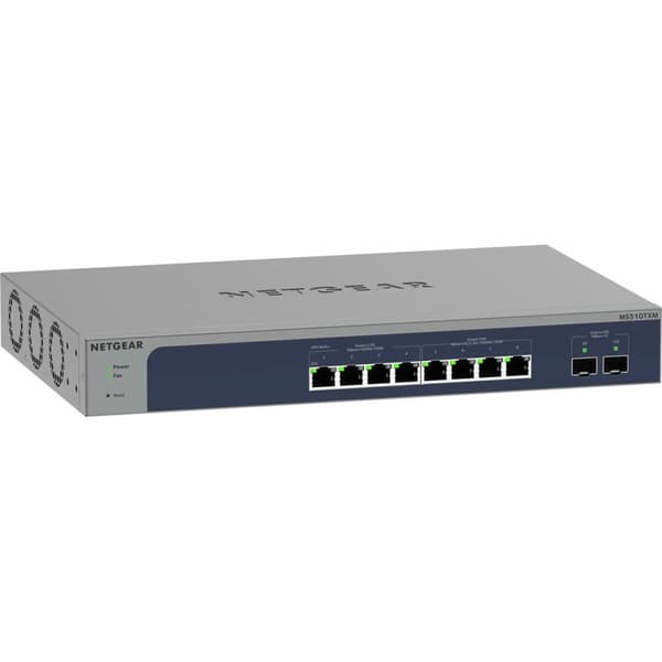 Switch Netgear MS510TXM-100EUS Grå, Blå