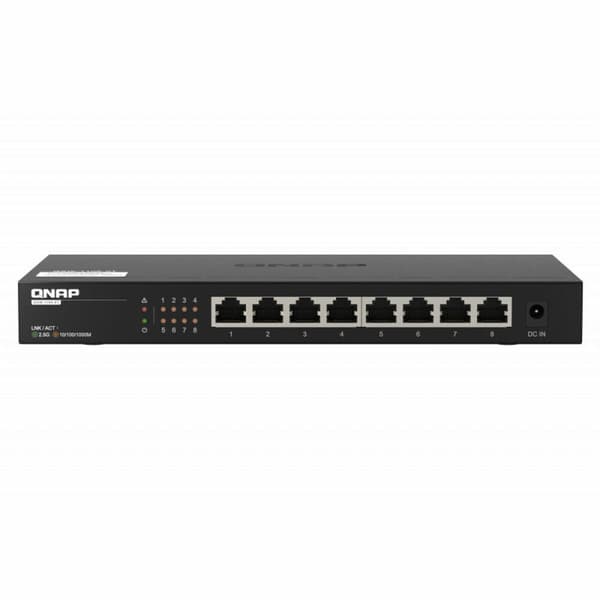 Switch Qnap QSW-1108-8T Svart