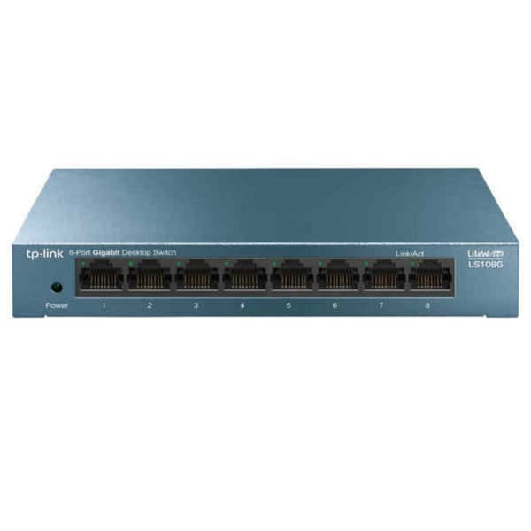 Brytare OR: Strömbrytare (if power/ light switch) TP-Link LS108G Gigabit Ethernet