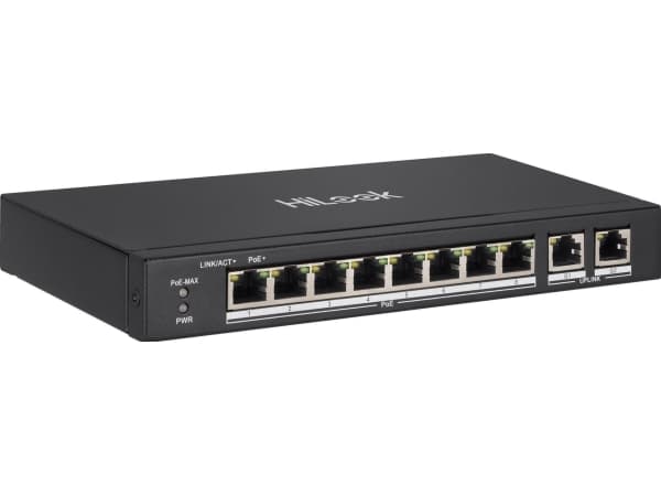 Switch HiLook Switch PoE Hilook by Hikvision SW-10-POE 10-portowy