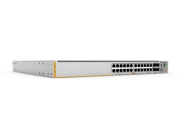 Allied Telesis AT x530DP-28GHXm - Switch - L3 - Styrt - 20 x 10/100/1000 (PoE+) + 4 x 100/1000/2.5G/5G (PoE++) + 4 x 1 Gigabit / 10 Gigabit SFP+ - ra
