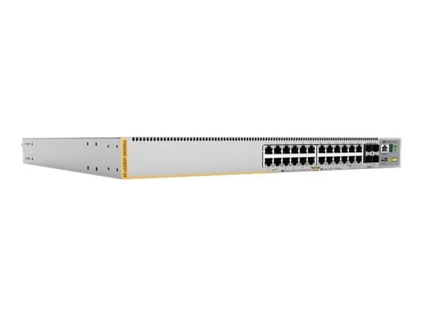 Allied Telesis AT-X530DP-28GHXM-B01, Managed, L3, 5G Ethernet (100/1000/5000), Power over Ethernet (PoE), Rack mounting Harmaa