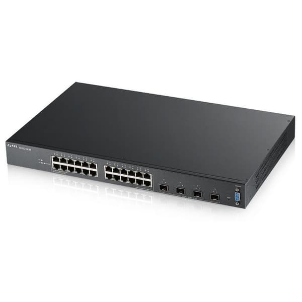 Zyxel 24p Gbe L2 Managed 4x10g Switch Sort One Size / EU Plug