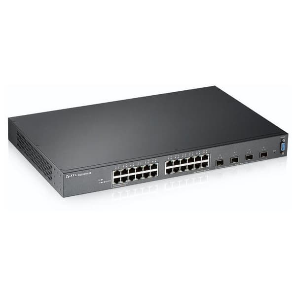 Zyxel 24p Gbe L2 Managed 4x10g Switch Sort One Size / EU Plug Sort