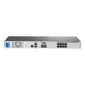 Miniatyrbild 2 av 2: HPE G3 Switch 0x1x8 KVM-switch - 8 portar - Rackmonterbar - HP-märke
