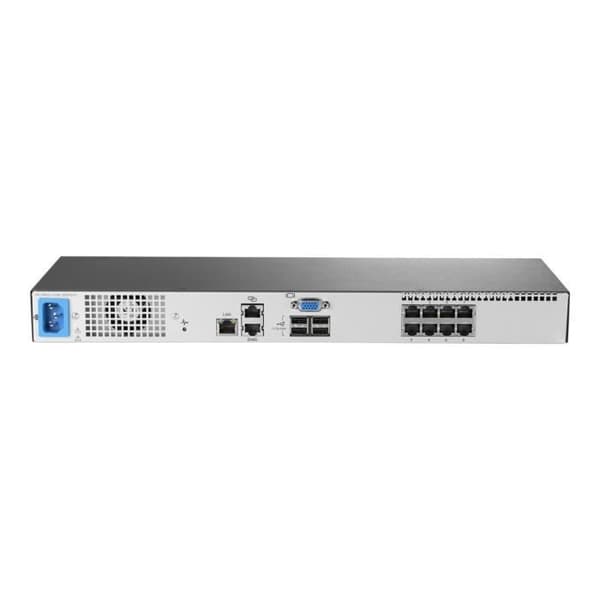 HPE G3 Switch 0x1x8 KVM-switch - 8 portar - Rackmonterbar - HP-märke