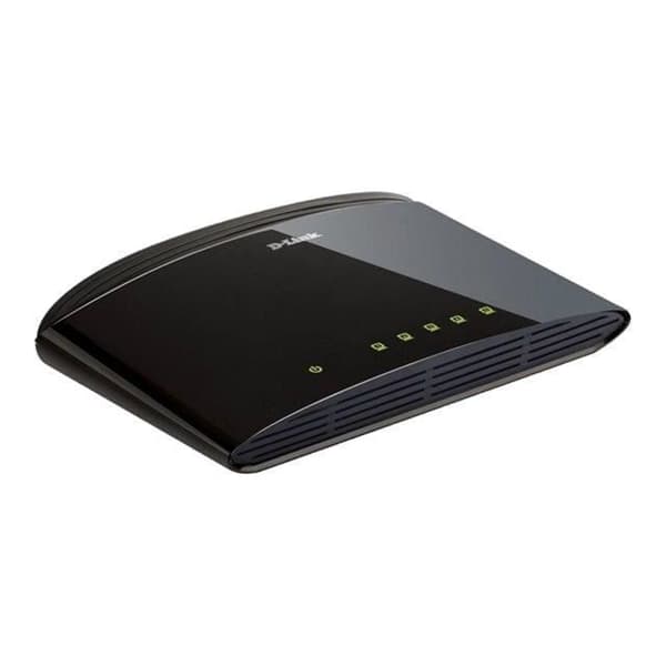 D-Link 5-portars 10/100Mb DES-1005D Ethernet-switch