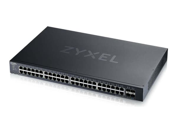 Zyxel XGS1935 Series XGS1935-52 - Switch - hanterad - L3 Lite - smart - 48 x 10/100/1000 + 4 x 10 Gigabit SFP+ (upplänk) - rackmonterbar - för Zyxel