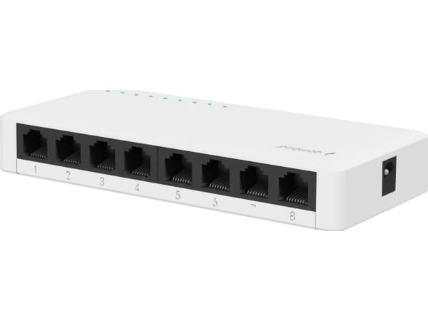 Gembird NSW-G8-01 - Switch - 8 x 10/100/1000 - stasjonær