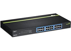 TRENDnet TEG S24G - Switch - 24 x 10/100/1000 - rackmonterbar - TAA-kompatibel