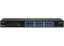 TRENDnet TEG S24G - Switch - 24 x 10/100/1000 - rackmonterbar - TAA-kompatibel